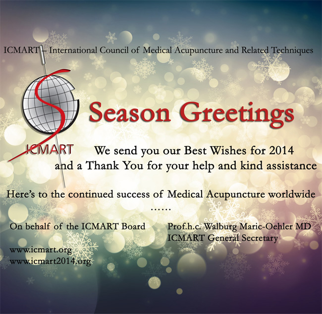 ICMART's Season Greetings 2013